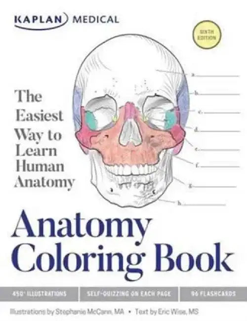 Anatomy Coloring Book by Stephanie McCann