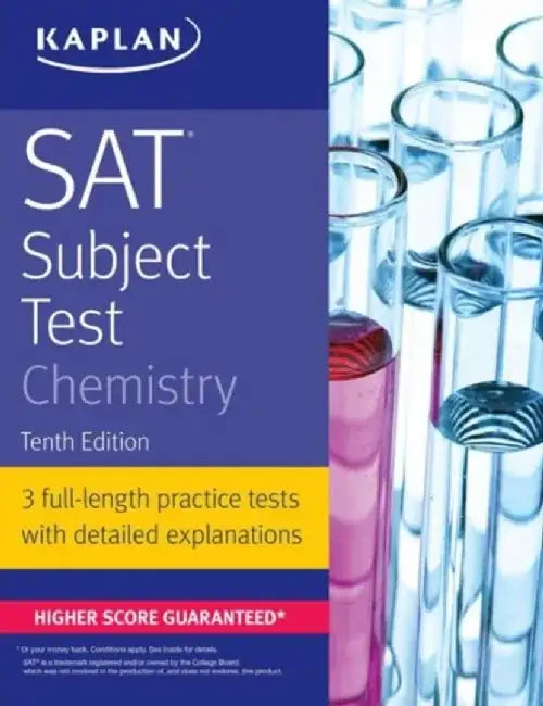 SAT Subject Test Chemistry by Kaplan Test Prep and Admissions