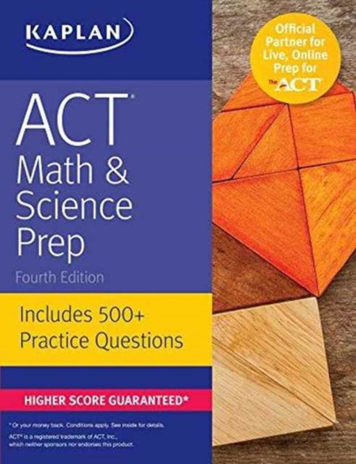 Kaplan Act Math And Science Prep Include by Inc. Kaplan
