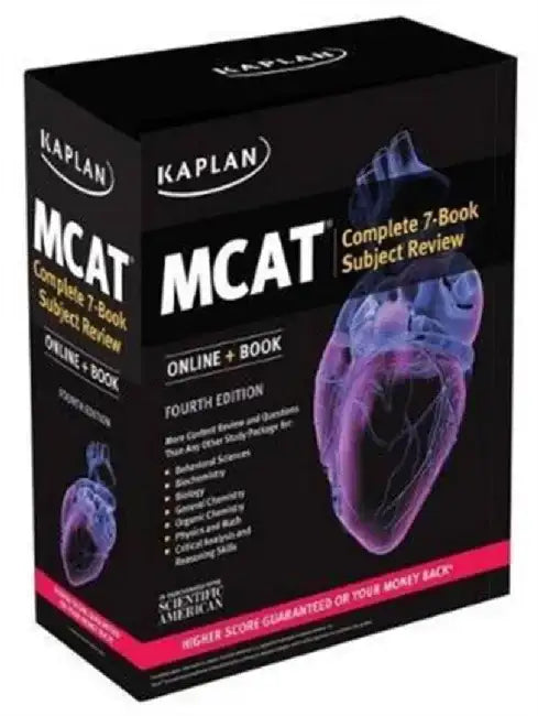 MCAT Complete 7-Book Subject Review 2018-2019: Online + Book by Kaplan Test Prep