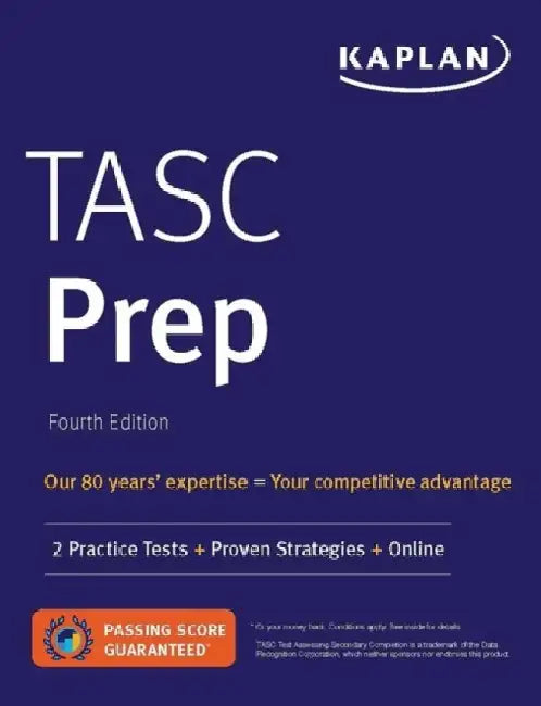 Tasc Prep 2019-2020: 2 Practice Tests + Proven Strategies + Online by Kaplan Test Prep