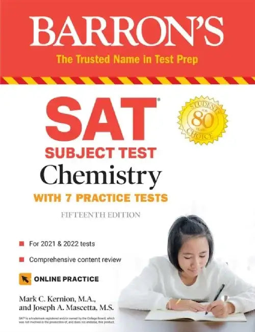 SAT Subject Test Chemistry: With 7 Practice Tests by Joseph A. Mascetta