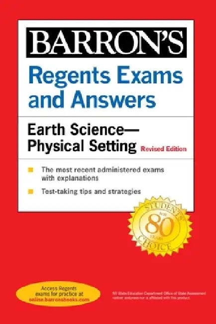 Regents Exams and Answers: Earth Science--Physical Setting Revised Edition by Barron's Educational Series