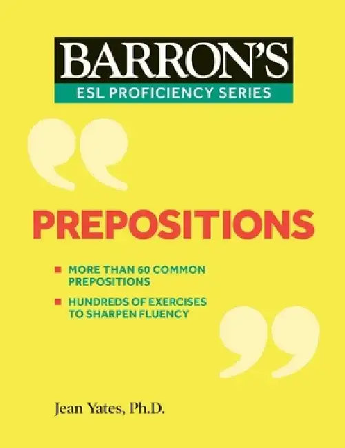 Prepositions by Jean Yates