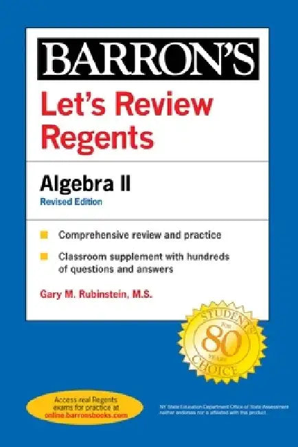 Let's Review Regents: Algebra II Revised Edition by Barron's Educational Series
