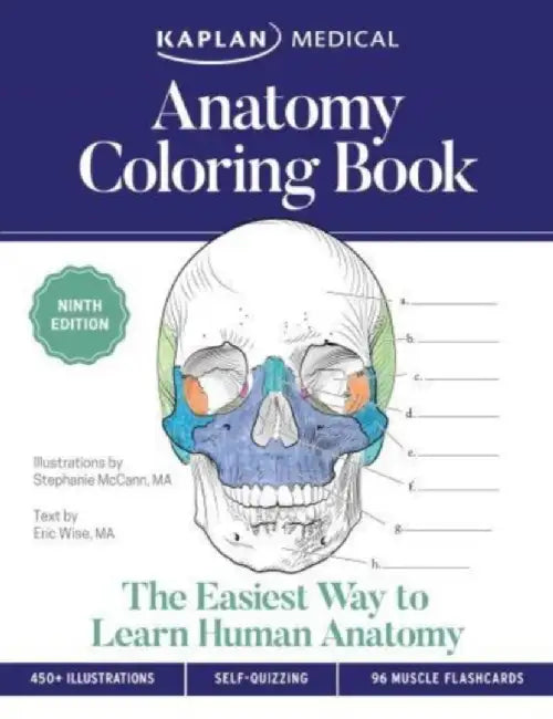 Anatomy Coloring Book by Stephanie McCann