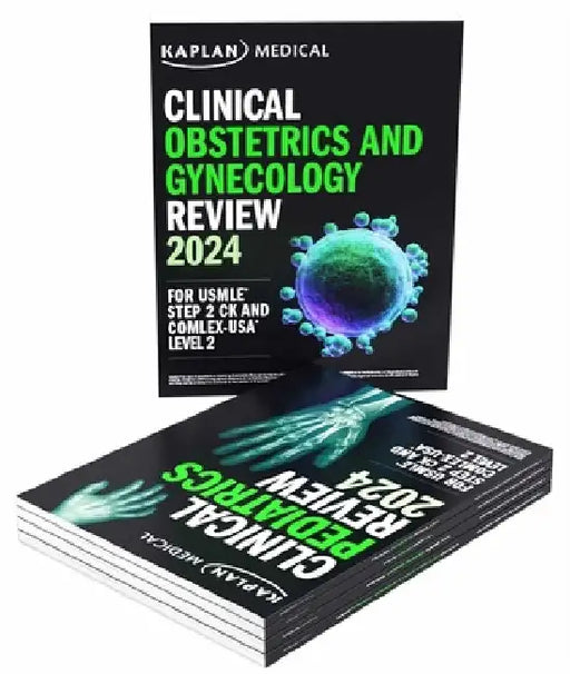 Clinical Medicine Complete 5-Book Subject Review 2024: For USMLE Step 2 Ck and Comlex-USA Level 2 by Kaplan Medical