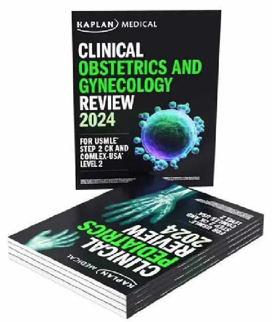 Clinical Medicine Complete 5-Book Subject Review 2024: For USMLE Step 2 Ck and Comlex-USA Level 2 by Kaplan Medical