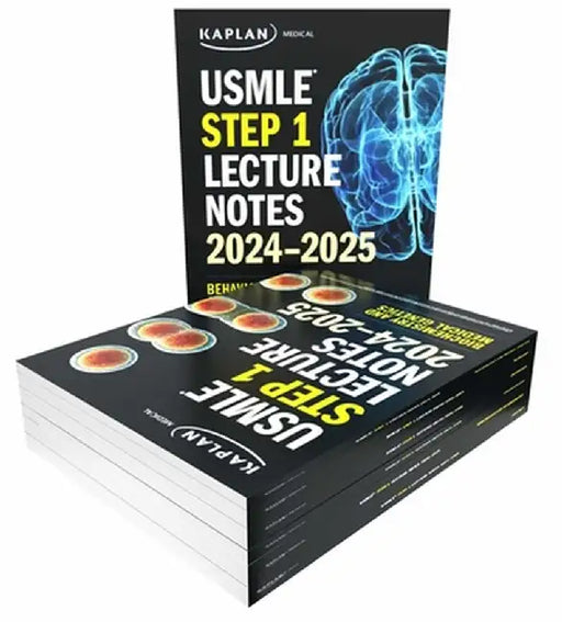 Preclinical Medicine Complete 7-Book Subject Review 2024-2025: Lecture Notes for USMLE Step 1 and Comlex-USA Level 1 by Kaplan Medical