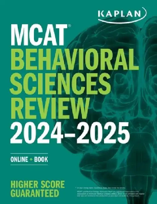 MCAT Behavioral Sciences Review 2024-2025: Online + Book by Kaplan Test Prep