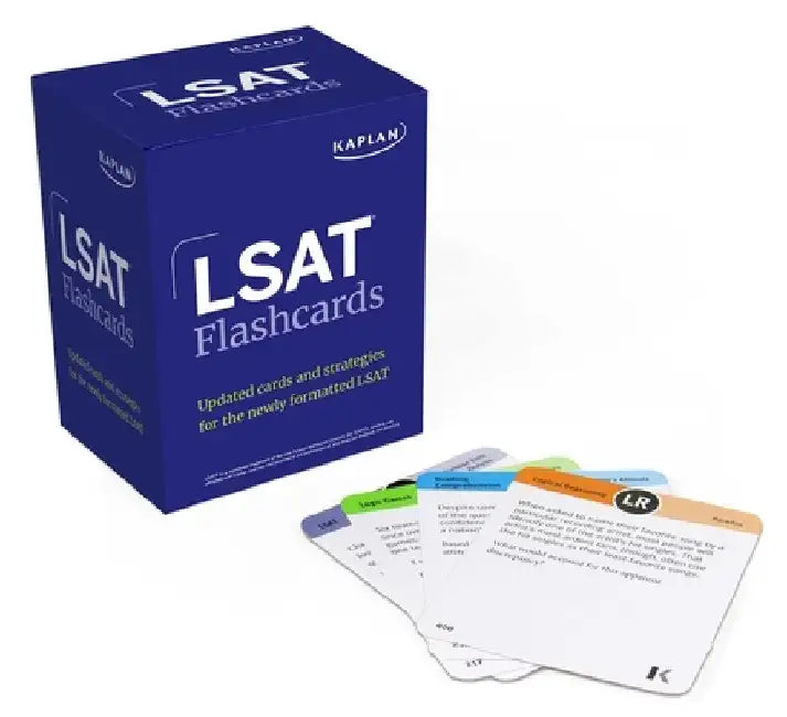 LSAT Prep Flashcards: Updated Cards and Strategies for the Newly Formatted LSAT by Kaplan Test Prep
