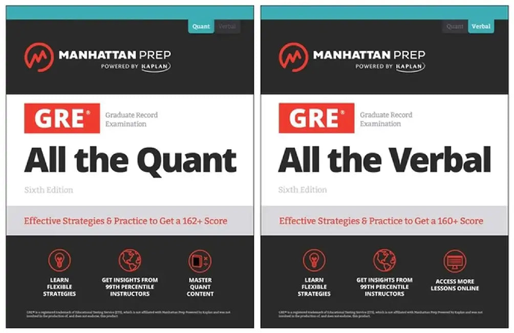 All the GRE: Effective Strategies & Practice from 99th Percentile Instructors by Manhattan Prep