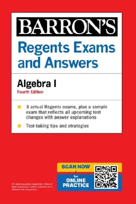 Regents Exams and Answers: Algebra I, Fourth Edition by Barron's Educational Series