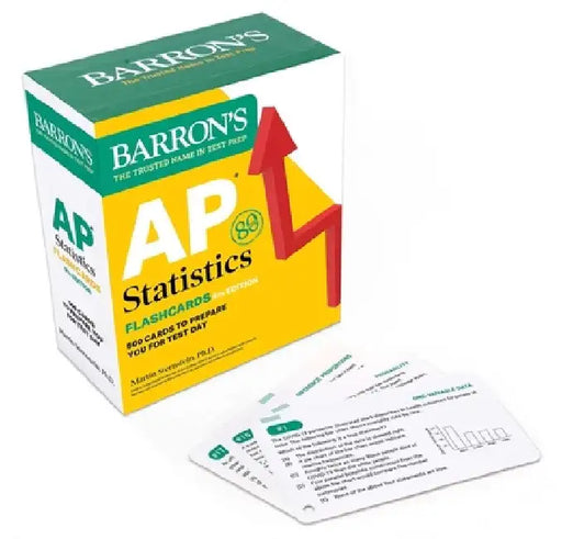AP Statistics Flashcards, Fifth Edition: Up-To-Date Practice + Sorting Ring for Custom Study by Martin Sternstein
