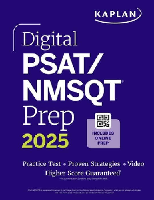 Psat/NMSQT Prep 2026: Includes a Full Length Practice Test + 100s of Practice Questions + 1 Year Access Online Quizzes and Video Instruction by Kaplan Test Prep