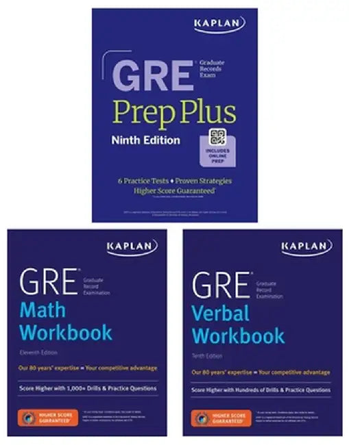 GRE Complete 2025 by Kaplan Test Prep