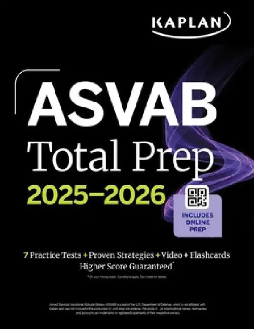 ASVAB Total Prep 2025-2026 by Kaplan Test Prep
