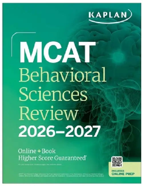 MCAT Behavioral Sciences Review 2026-2027: Online + Book by Kaplan Test Prep