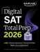 SAT Total Prep 2026: Includes 4 Full Length Practice Tests, 1,100+ Practice Questions + 1 Year Access to Online Quizzes and Video Lessons and Tutorial by Kaplan Test Prep