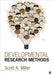 Developmental Research Methods by Scott