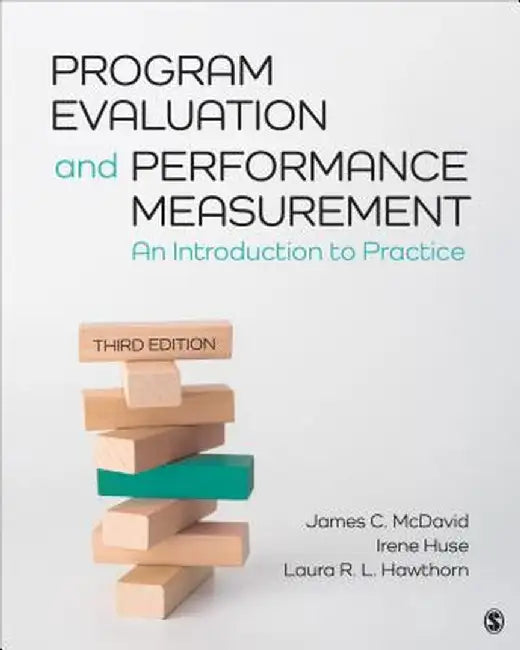Program Evaluation and Performance Measurement: An Introduction to Practice by James