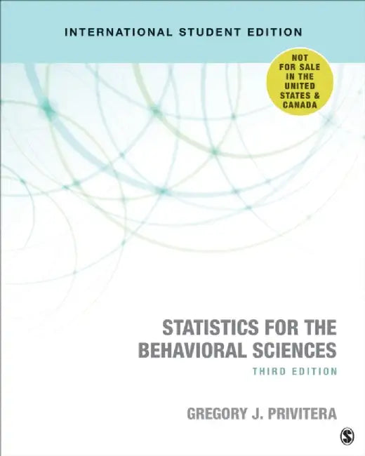 Statistics for the Behavioral Sciences by Gregory