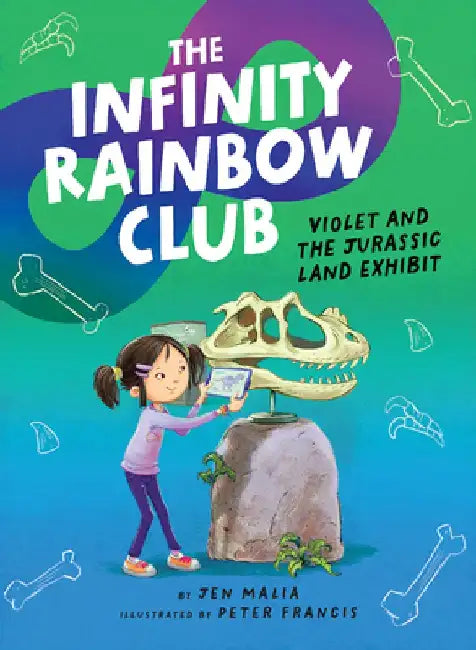 Violet and the Jurassic Land Exhibit by Jen Malia