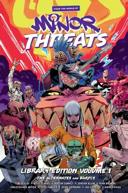 From the World of Minor Threats Library Edition Volume 1 by Patton Oswalt, Jordan Blum, Tim Seeley
