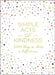 Simple Acts of Kindness: 500+ Ways to Make a Difference by Adams Media