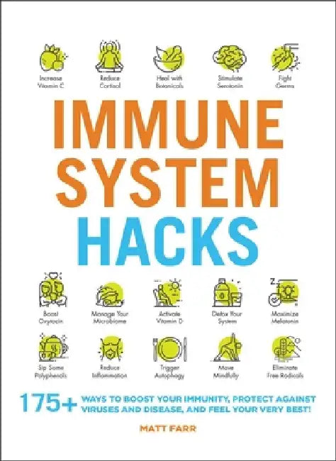 Immune System Hacks: 175+ Ways to Boost Your Immunity, Protect Against Viruses and Disease, and Feel Your Very Best! by Matt Farr