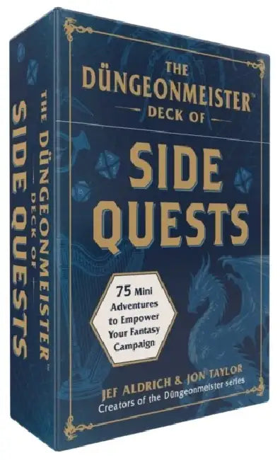 The Düngeonmeister Deck of Side Quests: 75 Mini Adventures to Empower Your Fantasy Campaign by Jef Aldrich