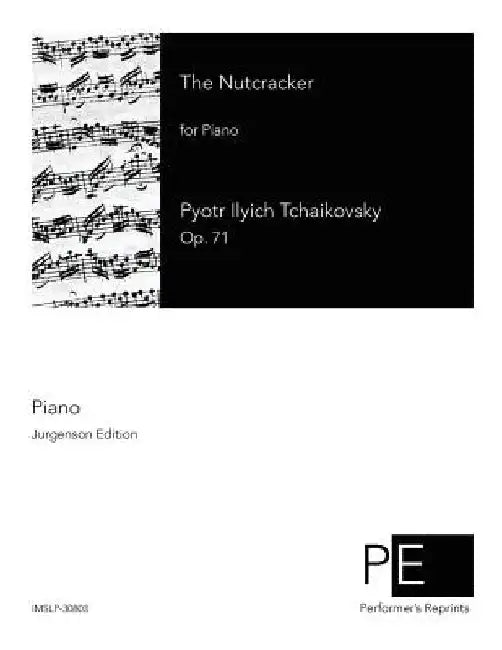 The Nutcracker by Pyotr Ilyich Tchaikovsky