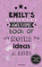 Emily's Awesome Book Of Notes, Lists & Ideas: Featuring brain exercises! by Clarity Media