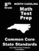 North Carolina 8th Grade Math Test Prep: Common Core Learning Standards by Teachers' Treasures