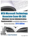 MTA Microsoft Technology Associate Exam 98-365 Windows Server Administration Fundamentals ExamFOCUS Study Notes & Review Questions 2015 Edition by Examreview