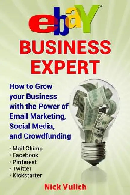 Ebay Business Expert: How to Grow Your Business with the Power of Email Marketing, Social Media, and Crowdfunding with Kickstarter by Nick Vulich