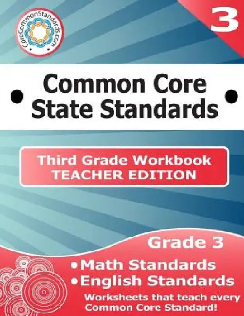 Third Grade Common Core Workbook - Teacher Edition by Have Fun Teaching
