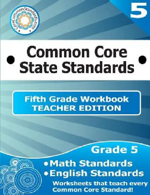 Fifth Grade Common Core Workbook - Teacher Edition by Have Fun Teaching