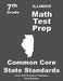 Illinois 7th Grade Math Test Prep: Common Core Learning Standards by Teacher's Treasures