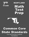 Maryland 7th Grade Math Test Prep: Common Core Learning Standards by Teachers' Treasures