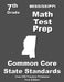 Mississippi 7th Grade Math Test Prep: Common Core Learning Standards by Teachers' Treasures