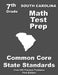 South Carolina 7th Grade Math Test Prep: Common Core Learning Standards by Teachers' Treasures