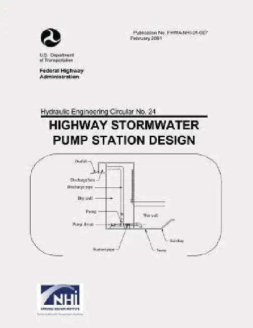 Highway Stormwater Pump Station Design by Federal Highway Administration