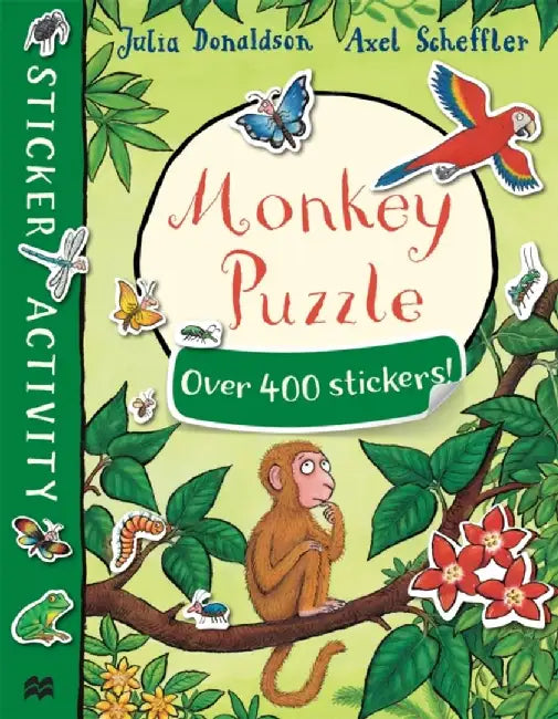 Monkey Puzzle Sticker Book by Julia Donaldson