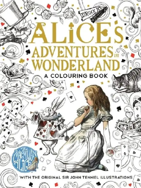 The Macmillan Alice Colouring Book by Lewis Carroll