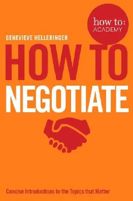 How to Negotiate by Christopher Copper-Ind