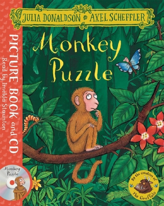 Monkey Puzzle: Book and CD Pack by Julia Donaldson