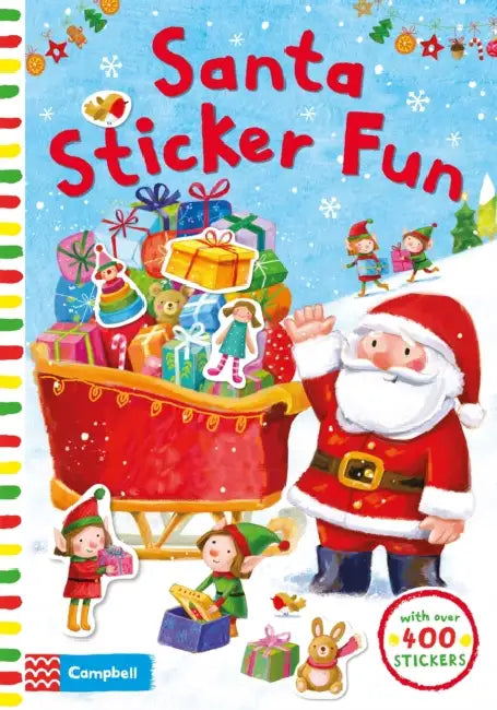 Santa Sticker Fun by Ag Jatkowska