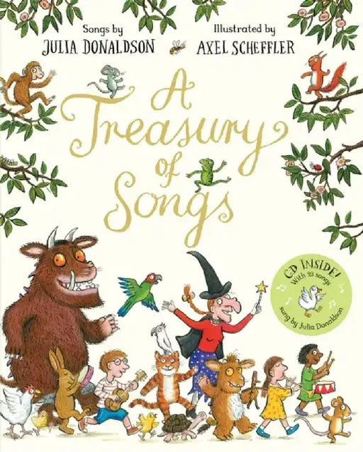 A Treasury of Songs [With Audio CD] by Julia Donaldson