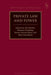 Private Law and Power by Kit Barker